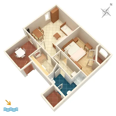 Apartament By The Sea Nerezine, Losinj - 2516 Nerezine